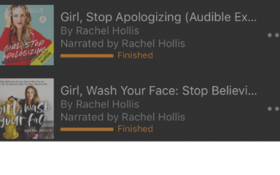 Here’s a great tip I learned from Rachel Hollis…